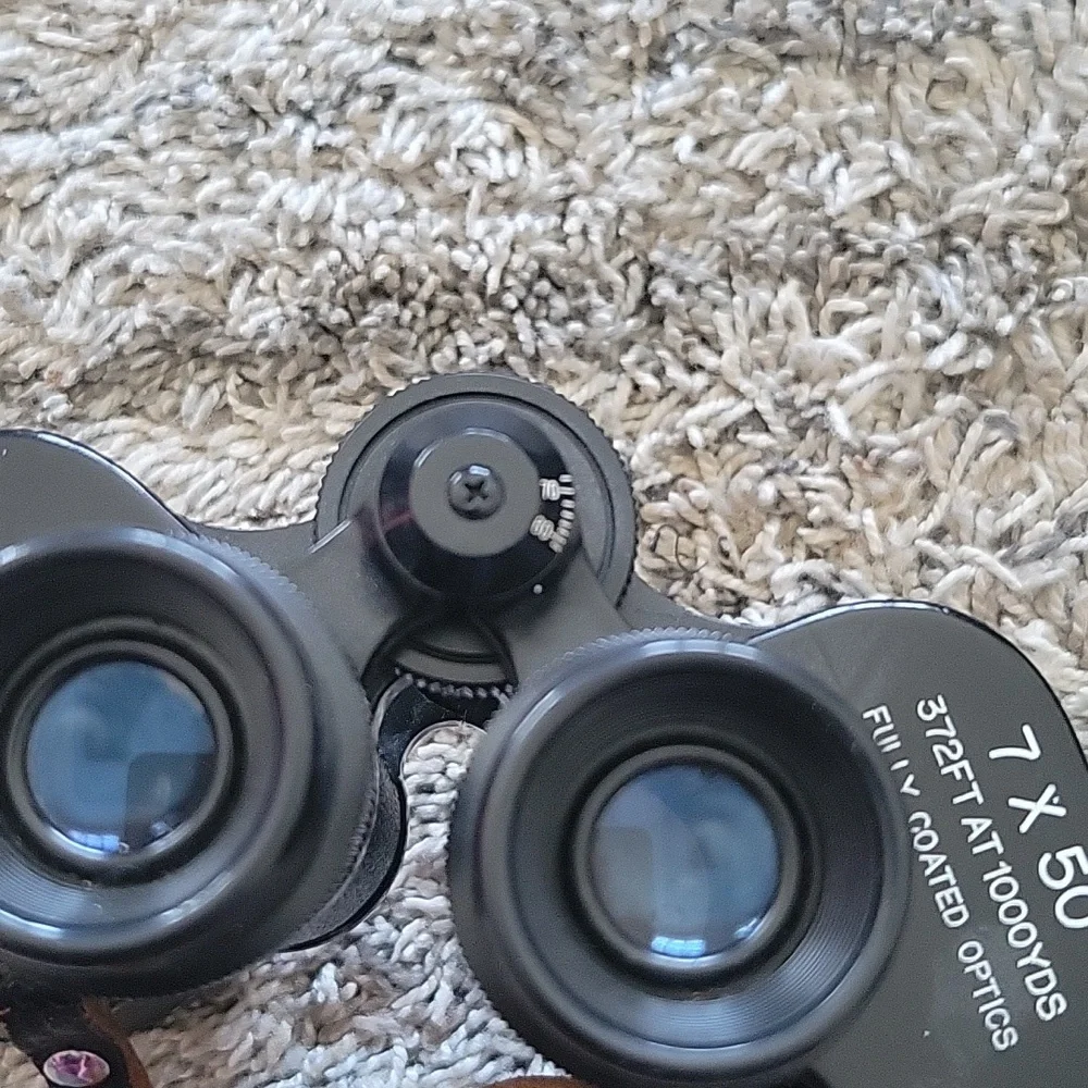 #7 1950 - 1960s Black Peerless Binoculars 7 X 50